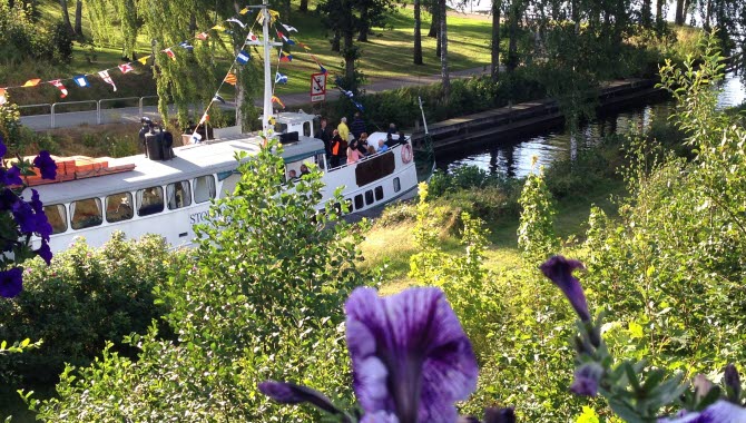 Storholmen läns Dalslands Kanal i Bengtsfors