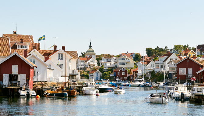 Summer in the archipelago of Bohuslän