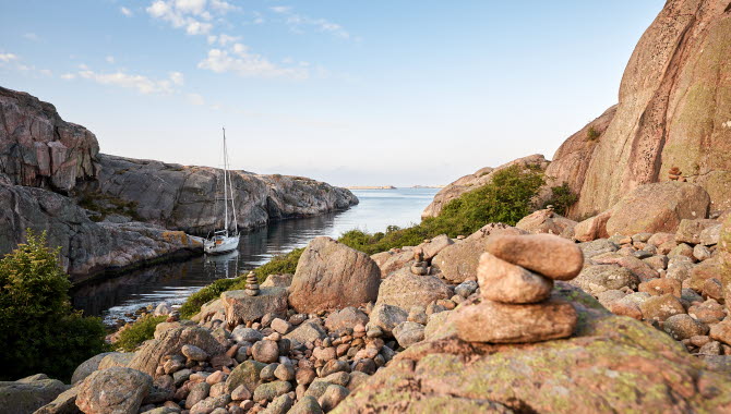 Summer in the archipelago of Bohuslän