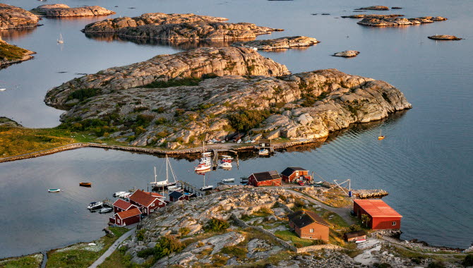 Drone photo over Heestrand