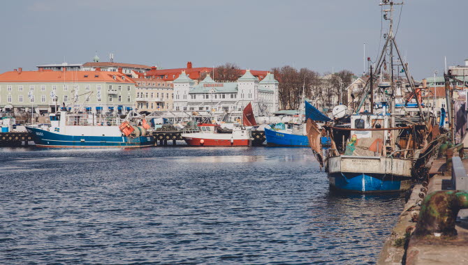 Fiskebåtar i Strömstadshamn