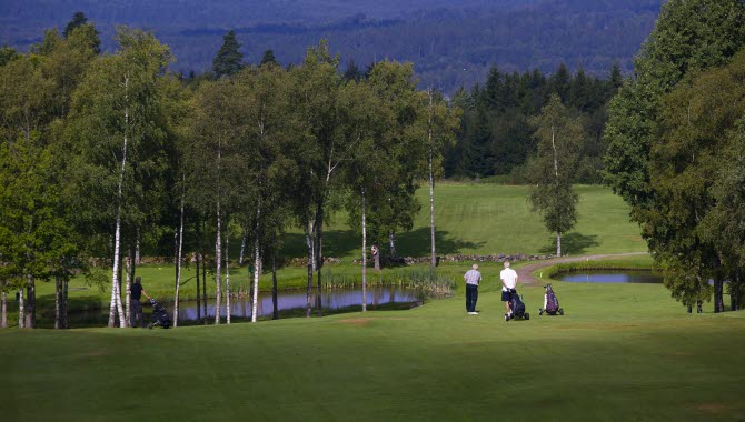 Ulricehamns Golfklubb med utsikt över Sjuhärads skogar