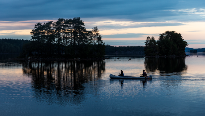 Paddla i Dalslands sjöar